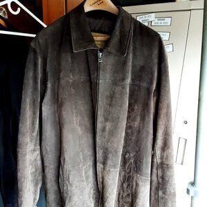Boston Harbour Men’s Leather Coat